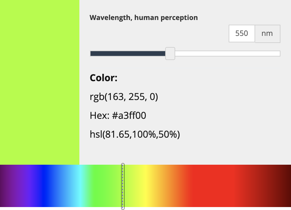 wavelength-to-color-clir